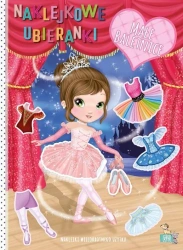 Naklejkowe ubieranki. Małe baletnice - opracowanie zbiorowe