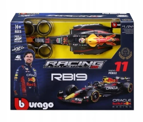 Bburago Model 1:24 BOLID F1 Red Bull RB19 Sergio Perez 18-28508