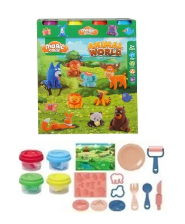 Masa plastyczna zwierzęta - SWEDE