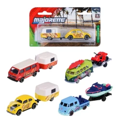 Majorette Volkswagen z przyczepą mix