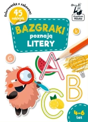 Kapitan nauka Bazgraki poznają litery 4-6 lat - praca zbiorowa