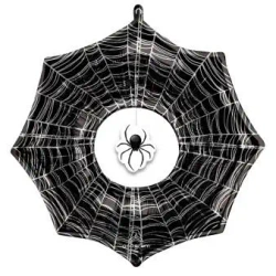 Balon foliowy SuperShape Creepx Spider Web 83x81cm - Amscan