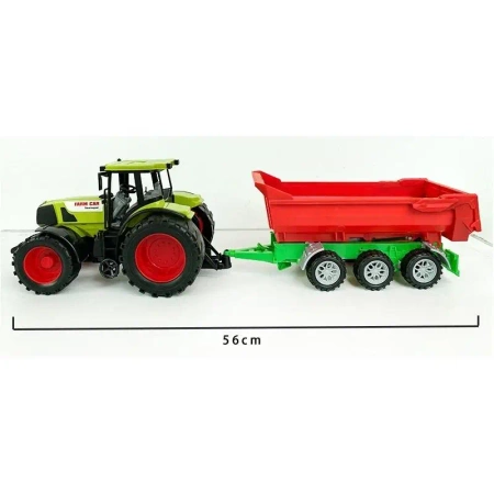 Traktor z przyczepą - Macyszyn Toys