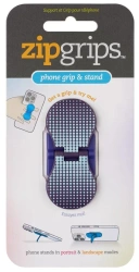 ZipGrip uchwyt na palce do telefonu Niebieskie kr - Thinking Gifts
