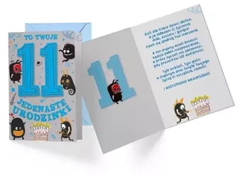 Karnet B6 PR-312 Urodziny 11 - Kukartka