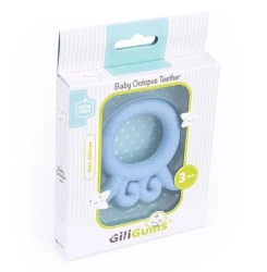 Gryzak Ośmiornica Baby jasnoniebieski - Giligums