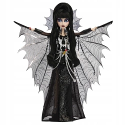 Monster High. HYV99 Elvira Mistress of the Dark. Lalka kolekcjonerska Skullector