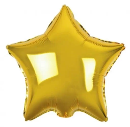 Balon foliowy Gwiazda złota - Godan