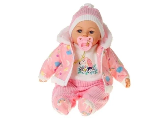 Lalka ze smoczkiem 45cm - ADAR