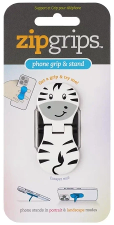 ZipGrip uchwyt na palce do telefonu Wzory geomet. - Thinking Gifts