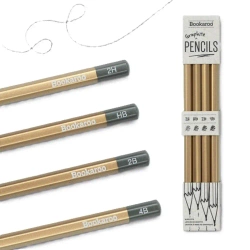 Bookaroo Ołówki - Złote (4szt) - IF