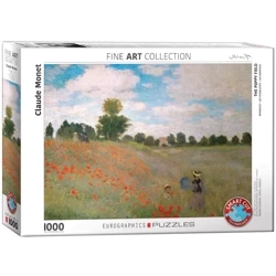 Puzzle 1000 The Poppy Field by Monet 6000-0826 - Eurographics