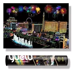 Magiczna Zdrapka - Las Vegas Plus 75x52cm - Yuelu