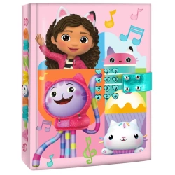 Pamiętnik na kod Gabby's Dollhouse grający GD00040 - Kids Euroswan