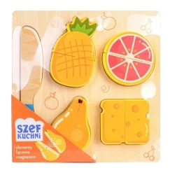 Układanka drewniana Owoce do krojenia wzór 2 - Daffi