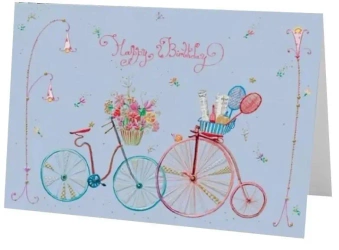 Karnet B6 + koperta Urodziny Rowery - Turnowsky