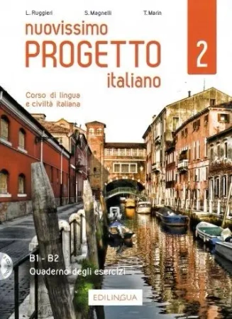 Progetto italiano Nuovissimo 2 ćw. + 2 CD B1-B2 - praca zbiorowa