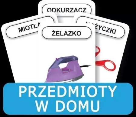 Rozwijamy mowę i myślenie - Przedmioty w domu. - KOMLOGO