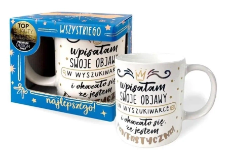 Kubek Premium Q Fantastyczna (objawy) - Kukartka