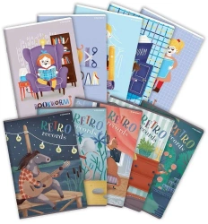 Zeszyt A5/16K kratka Book/Retro (20szt) - Top 2000