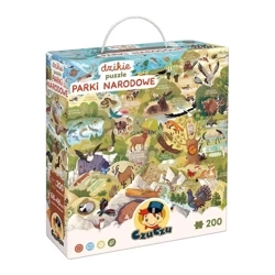 CzuCzu Dzikie puzzle Parki narodowe 6+ - Czuczu