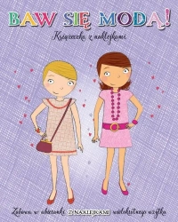 Baw się modą z naklejkami. Fioletowa - opracowanie zbiorowe