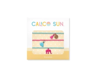 Zestaw Bransoletek Zoey - Słoń 3szt. - Kolorowe Baloniki