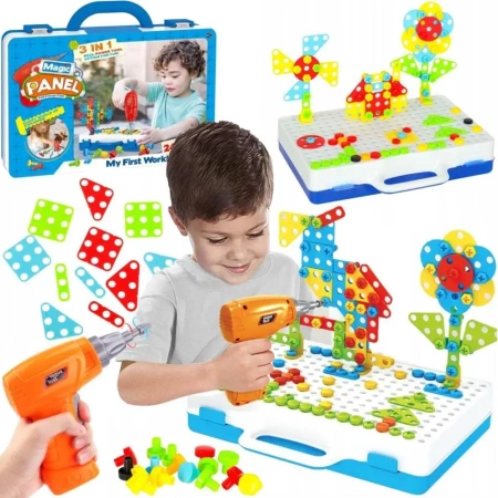 Zestaw do wkręcania wiertarka 249el - Trifox