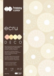 Blok A4/20K Deco Ecru 170g HAPPY COLOR - GDD