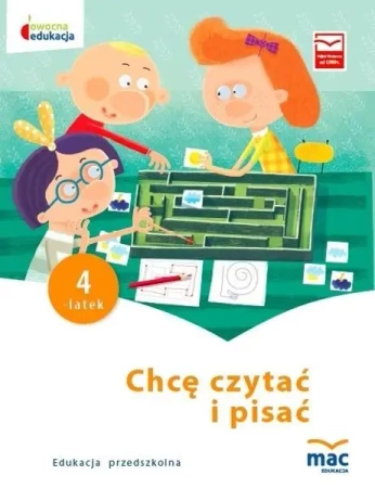 Owocna edukacja. Chcę czytać i pisać. Czterolatek - Beata Szurowska