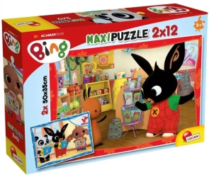 Bing - Puzzle Supermaxi 12 x 2 W szkole - DANTE