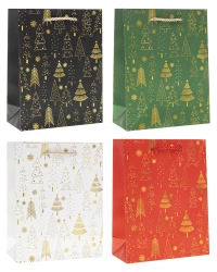 Torebka prezentowa M Boże Narodzenie mix - Rozette