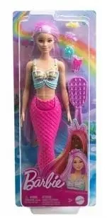 Barbie Syrenka Lalka Długie włosy HRR00 - Mattel