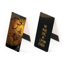 Zakładka magnetyczna - Nie mogę spać, bo czytam... - Molom