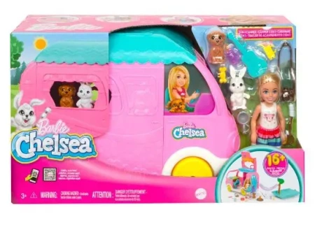 Zestaw BARBIE Kamper Chelsea - Mattel