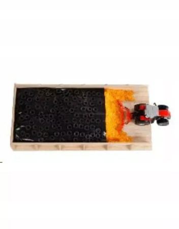 Traktor Duży silos z drewna KIDS GLOBE 600KG610186