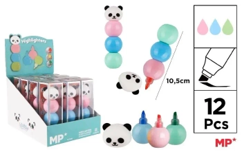 Zakreślasz w kulce Panda 3 kolory MIX - MP Main Paper