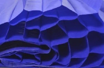 Bibuła przestrzenna niebieska 23x33cm - Galeria Hobby