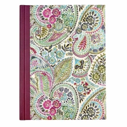 Notatnik szyty Paisley akwarela - Praca zbiorowa