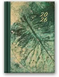 Kalendarz 2026 B6 dzienny Soft Liść - Lucrum