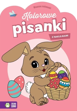 Wiosenne malowanki. Kolorowe pisanki - praca zbiorowa