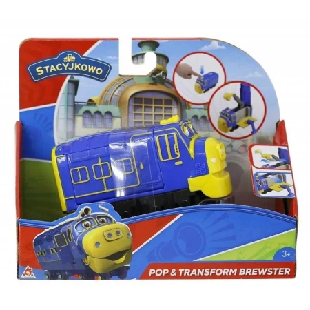 Stacyjkowo. Pop&Transform Bruno - TM Toys