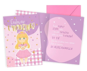 Karnet Urodziny - Kukartka