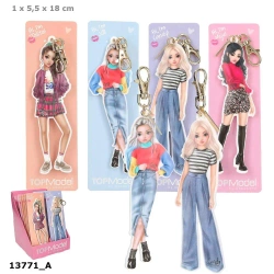 Breloczek modelka Top Model 1szt.mix 13771A - DEPESCHE