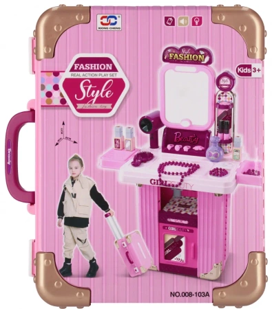 Toaletka w walizce z akcesoriami - Mega Creative
