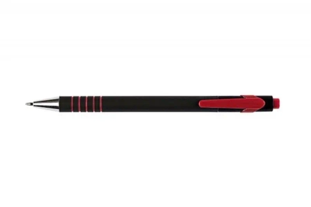 Długopis Lambda 0,7mm czerwony (12szt) - Q-Connect