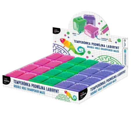 Temperówka podwójna labirynt (24szt) KIDEA - DERFORM
