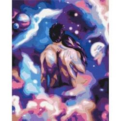 Malowanie po numerach - Kosmiczny romans 40x50cm - Twoje Hobby