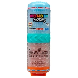 Wonder Factory Never Dry Dough&Sand Blue Orange - MGA