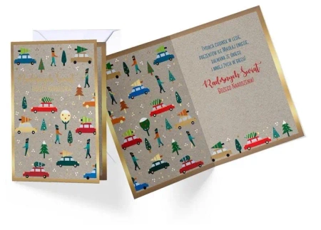 Karnet B6 Boże Narodzenie - Kukartka